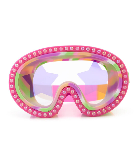 Bling2O Çocuk Havuz Deniz Gözlüğü // Star Glitter Pink Star