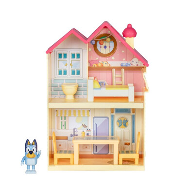 Bluey Mini Ev ve Fig&uuml;r Oyun Seti