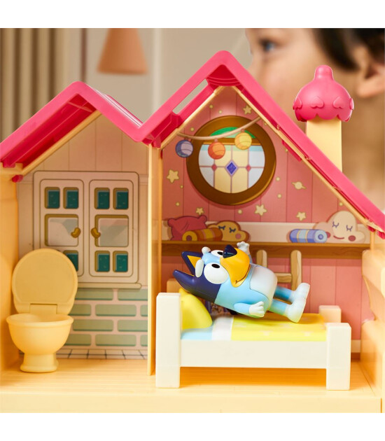 Bluey Mini Ev ve Fig&uuml;r Oyun Seti