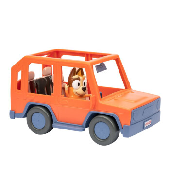Bluey Büyük Araç ve Chilli Figür Set (4x4)