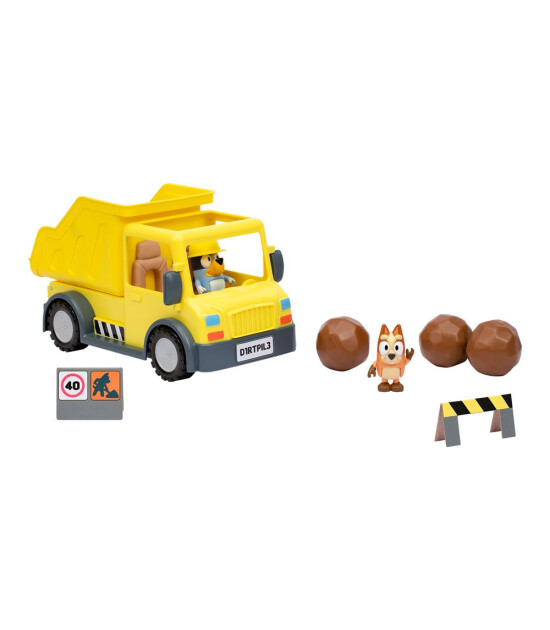 Bluey Damperli Kamyon ve Fig&uuml;r Oyun Seti