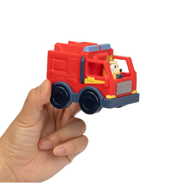 Bluey Fig&uuml;rl&uuml; Mini Ara&ccedil;lar // Bingo İtfaiye Kamyonunda