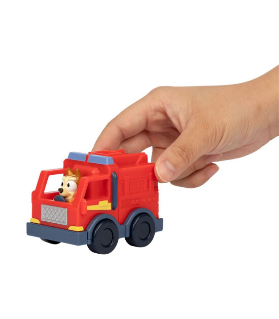 Bluey Fig&uuml;rl&uuml; Mini Ara&ccedil;lar // Bingo İtfaiye Kamyonunda