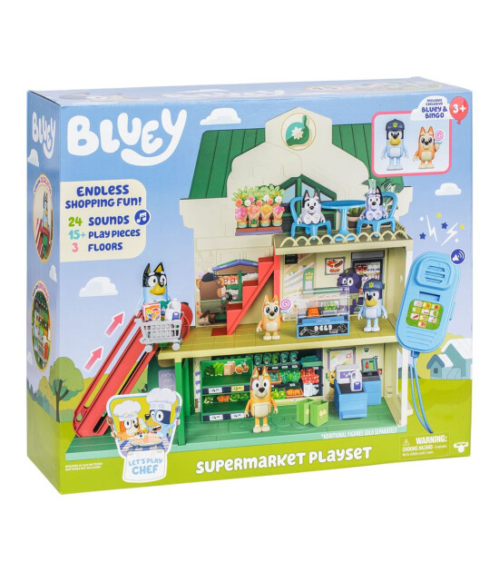 Bluey S&uuml;permarket Oyun Seti