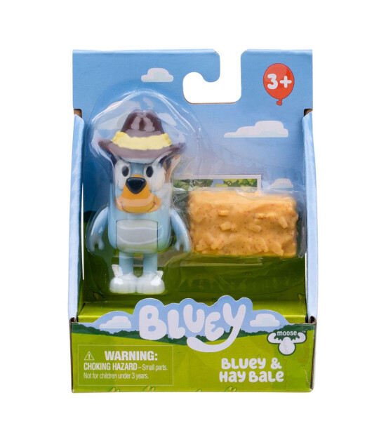 Bluey Tekli Fig&uuml;r ve Aksesuar Seti - ve Hay Bale 19191