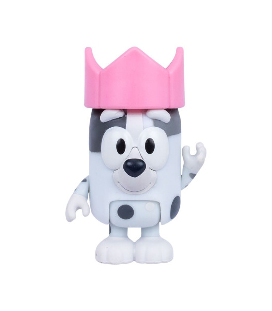 Bluey Tekli Figür ve Aksesuar Seti // Muffin ve Crown