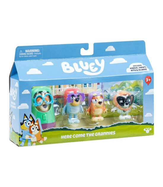Bluey 4'l&uuml; Fig&uuml;r Seti - Here Come The Grannies 19201