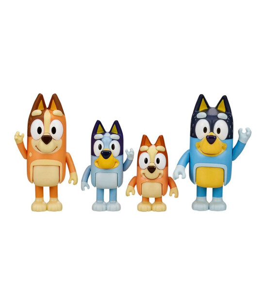 Bluey 4'l&uuml; Fig&uuml;r Seti - & Family 19201