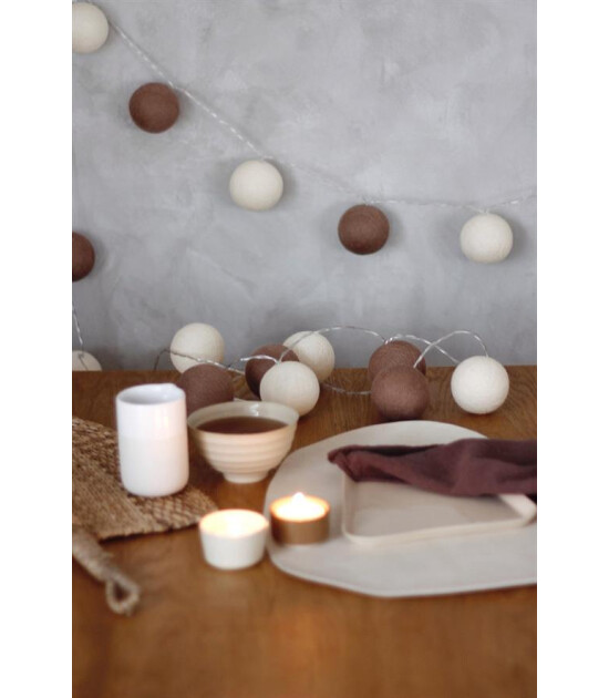 Boule De Petite Vanilla Işıklı Top