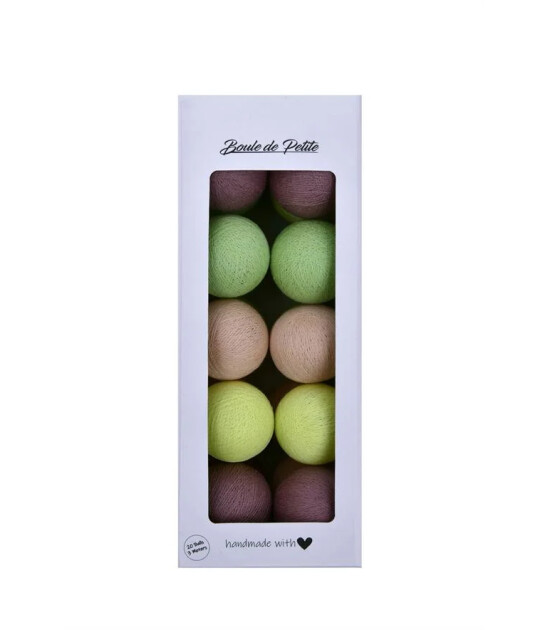 Boule De Petite Velvet Işıklı Top Aydınlatma