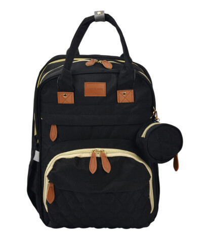 Boule De Petite Çok Fonksiyonlu Siyah Anne-Bebek Bakım Çantası