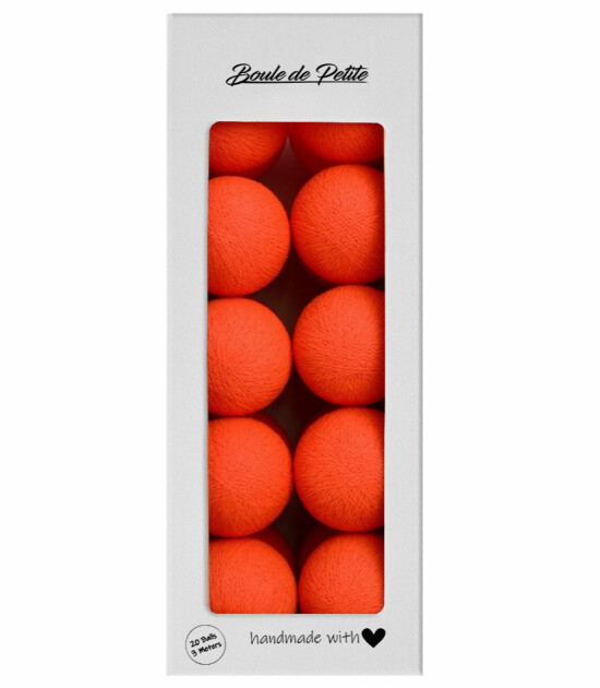 Boule De Petite Işık Topları / Neon Orange