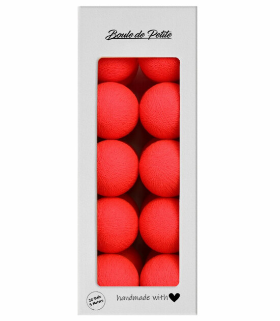 Boule De Petite Işık Topları / Neon Pink
