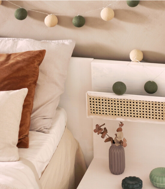 Boule De Petite Forest Green Işıklı Top