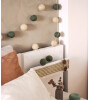 Boule De Petite Forest Green Işıklı Top