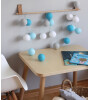 Boule De Petite Blue- Gray Işıklı Top