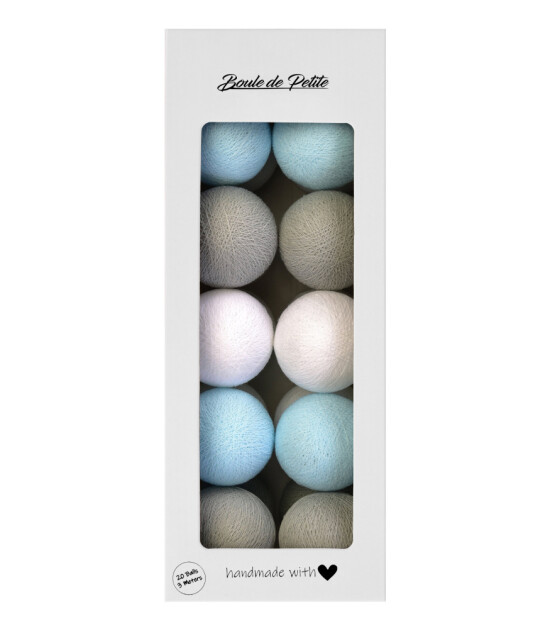 Boule De Petite Blue- Gray Işıklı Top