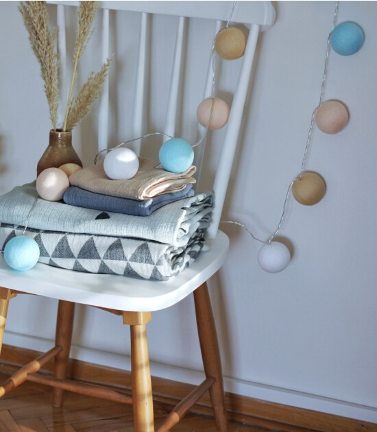 Boule De Petite Creamy Işıklı Top