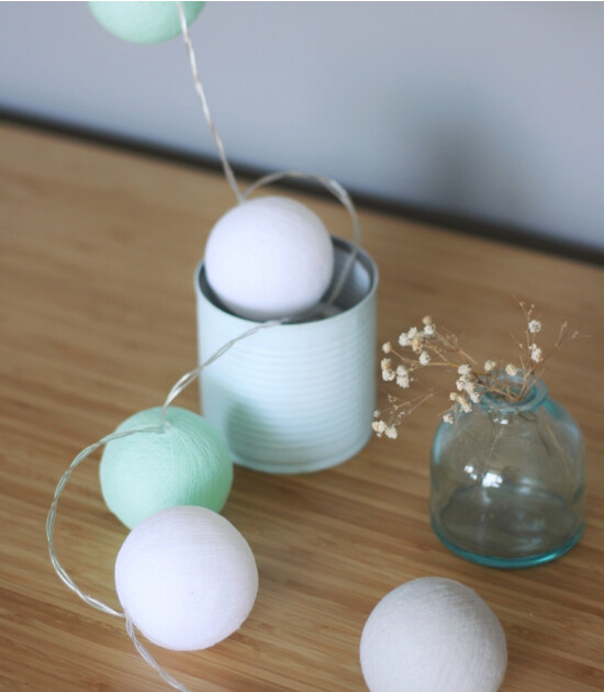 Boule De Petite Holly Işıklı Top