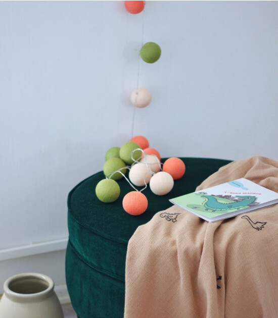 Boule De Petite Ivy Işıklı Top