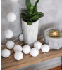 Boule De Petite Pure Whites Işıklı Top