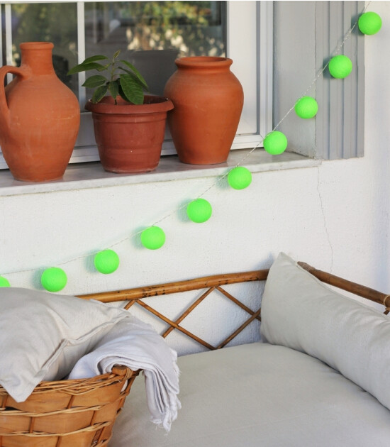 Boule De Petite Neon Green Işıklı Top