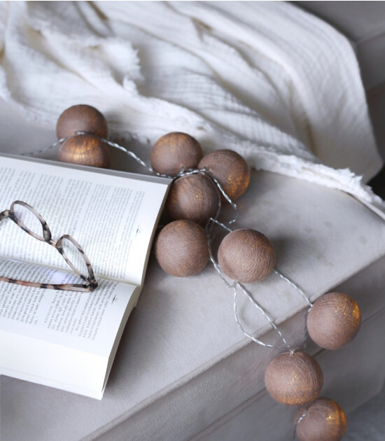 Boule De Petite Soft Brown Işıklı Top