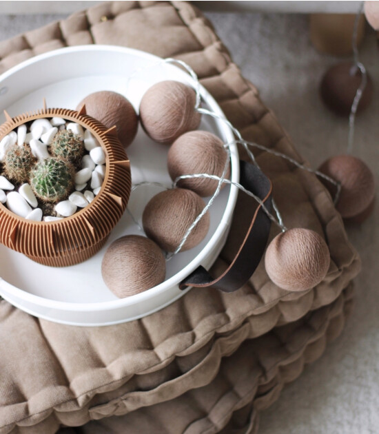 Boule De Petite Soft Brown Işıklı Top