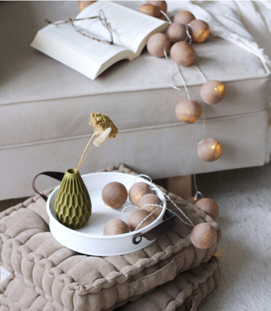 Boule De Petite Soft Brown Işıklı Top