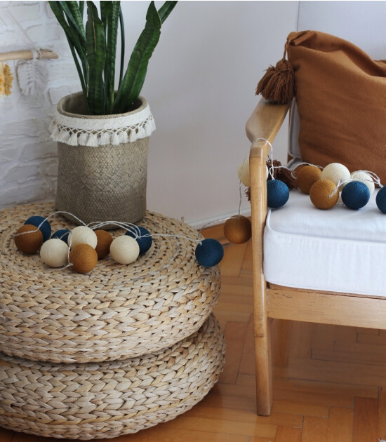 Boule De Petite Rustic Vibes Işıklı Top