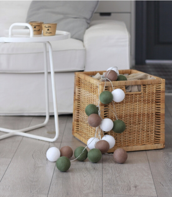 Boule De Petite Healing Aloe Işıklı Top Aydınlatma