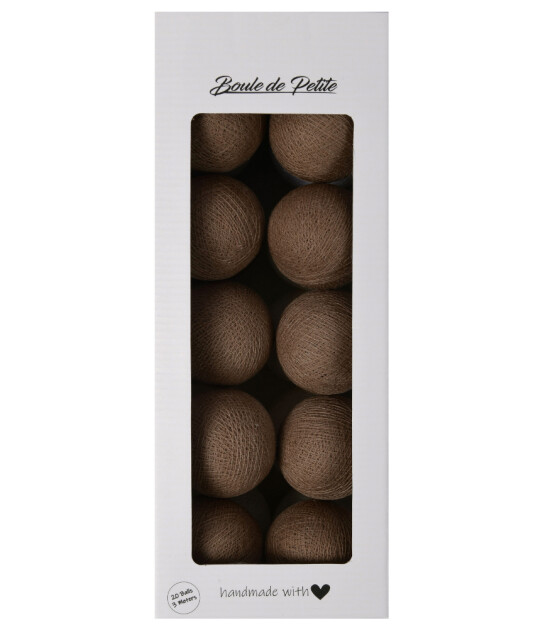 Boule De Petite Işık Topları / Soft Brown