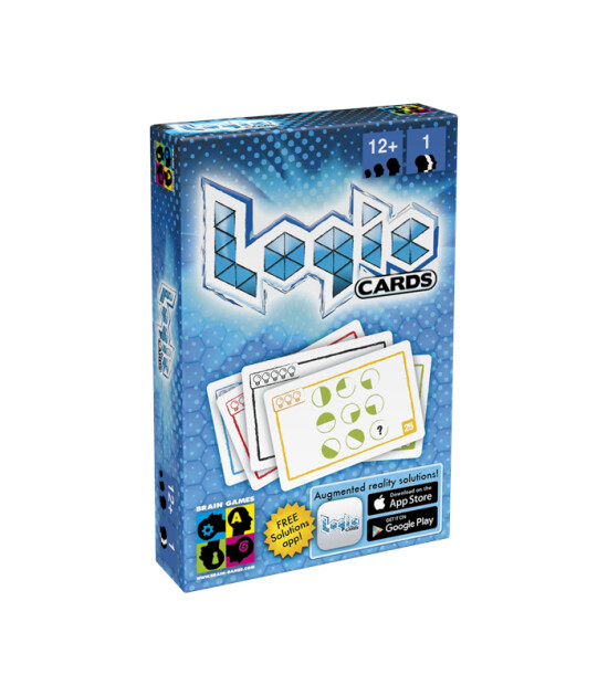 Brain Games Mantık Kartları Mavi (Logic Cards Blue)