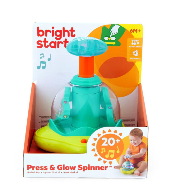 Bright Starts Bas ve Eğlen Spinner Müzikli Oyuncak