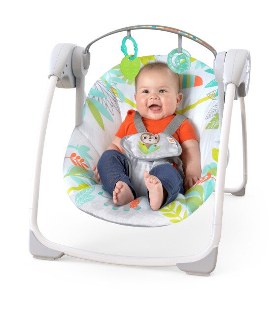 Bright Starts Taşınabilir Salıncak // Yağmur Ormanı