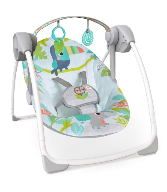 Bright Starts Taşınabilir Salıncak // Yağmur Ormanı