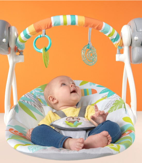 Bright Starts Taşınabilir Salıncak // Yağmur Ormanı