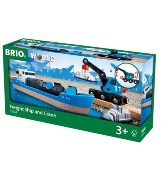 Brio Yük Gemisi ve Vinç