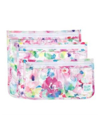 Bumkins Şeffaf Seyahat &Ccedil;antası // Watercolor