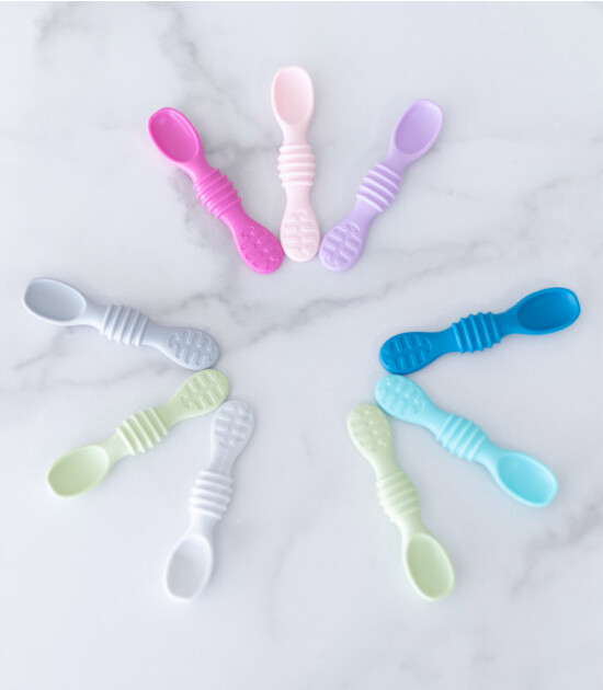 Bumkins Silicone Dipping Spoons - İlk Kaşık Setim // Lollipop