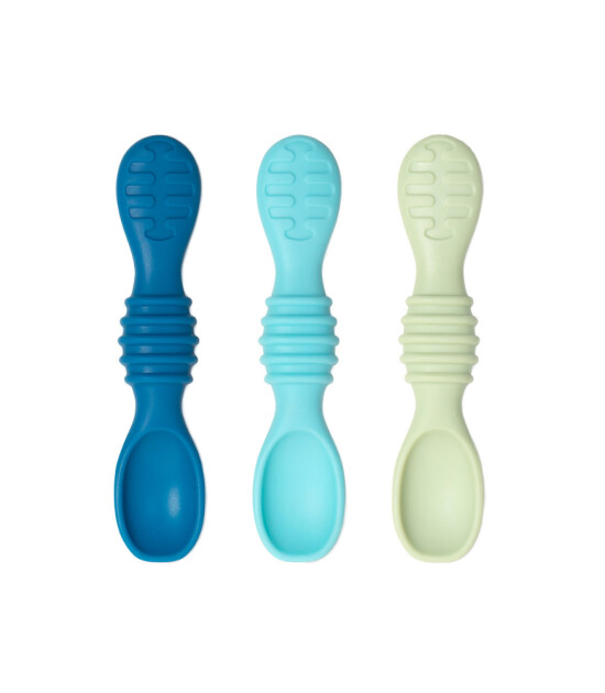 Bumkins Silicone Dipping Spoons - İlk Kaşık Setim // Gumdrop