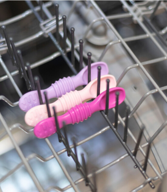 Bumkins Silicone Dipping Spoons - İlk Kaşık Setim // Lollipop