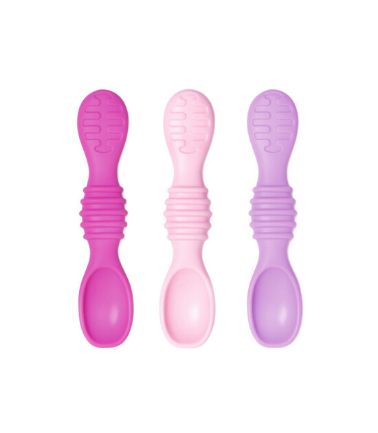 Bumkins Silicone Dipping Spoons - İlk Kaşık Setim // Lollipop