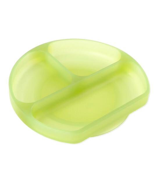 Bumkins Silikon Vakumlu Tabak - Green Jelly