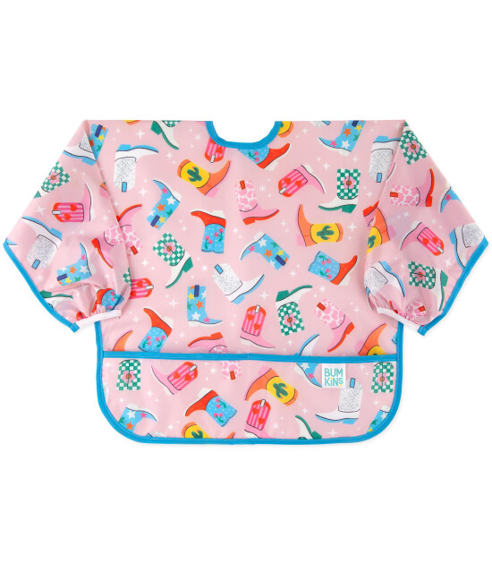 Bumkins Sleeved Bib Uzun Kollu Önlük // Boots