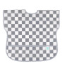 Bumkins Kısa Kollu Önlük (1-3 Yaş) - Charcoal Check  