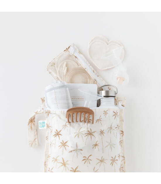 Bumkins Wet/Dry Bag Islak ve Kirli Çantası // Palm Daze