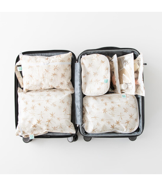 Bumkins Wet/Dry Bag Islak ve Kirli Çantası // Palm Daze
