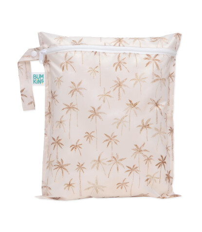 Bumkins Wet/Dry Bag Islak ve Kirli Çantası // Palm Daze