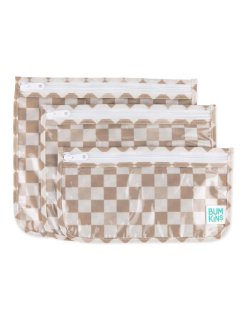 Bumkins Şeffaf Seyahat &Ccedil;antası // Sand Check